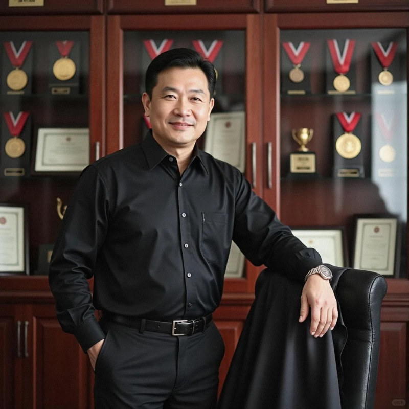 kiểu tóc nam trung niên châu á