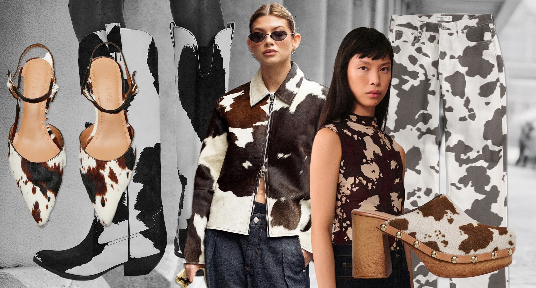 So sánh Họa tiết da bò với Họa tiết da báo