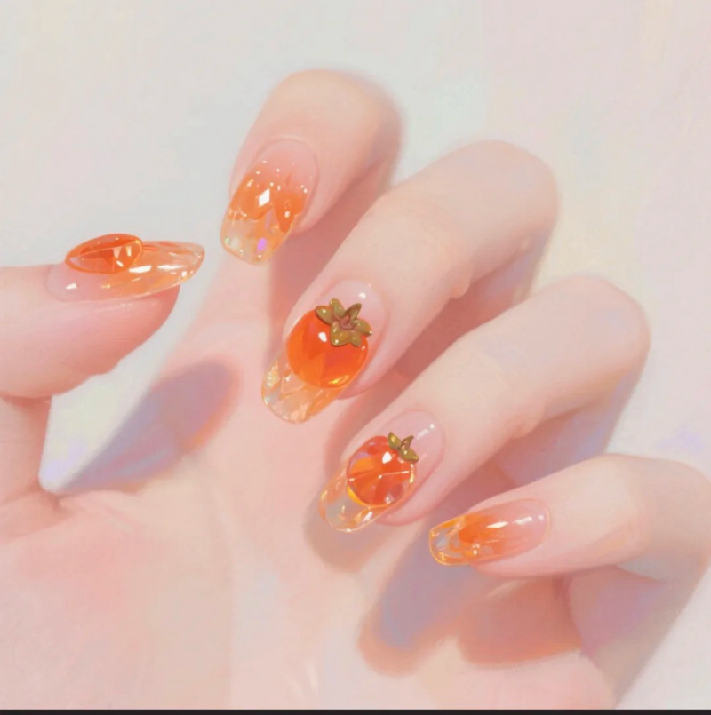 mẫu nail trung thu
