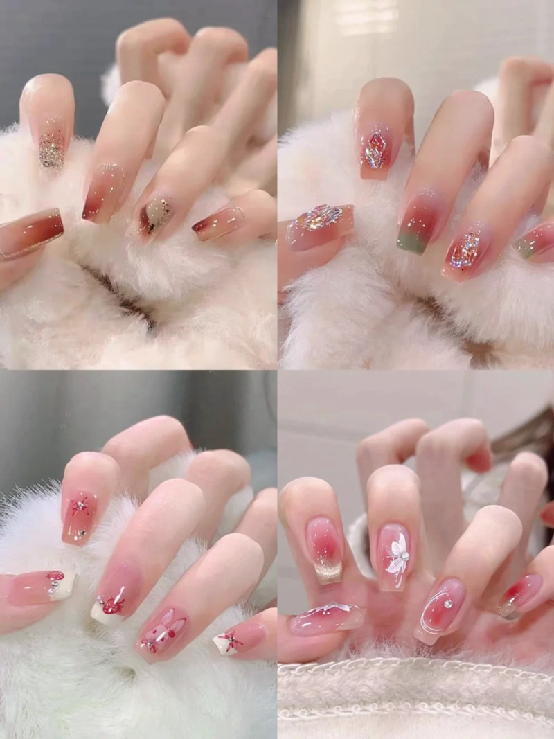 mẫu nail trung thu