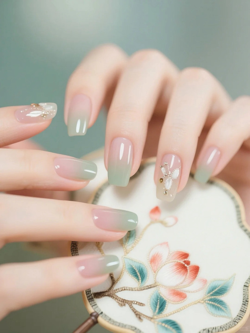 mẫu nail trung thu