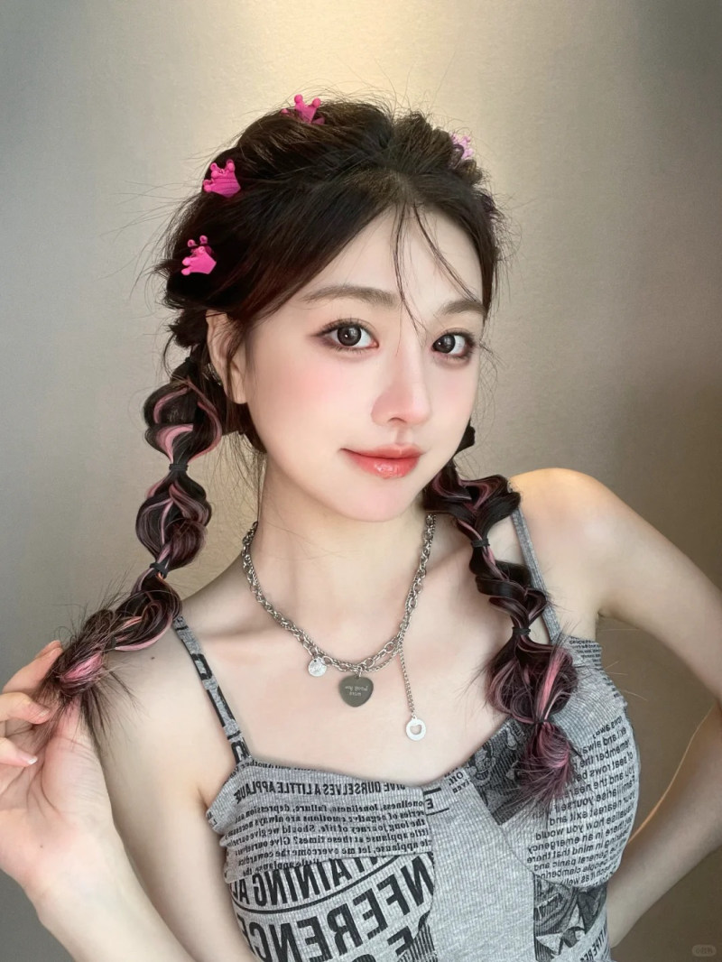 cách cột tóc đẹp mà đơn giản