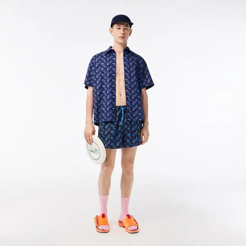 Quần Bơi Họa Tiết Kèm Áo T-shirt