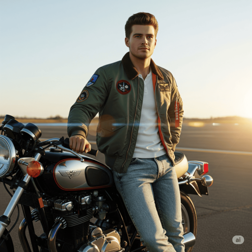 Áo khoác da và Bomber