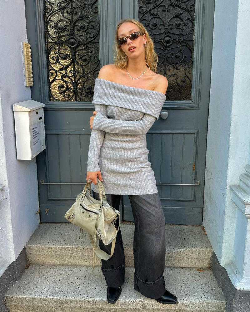 Sang Trọng Lạnh Lùng với Bản Phối Tông Xám Tối Giản