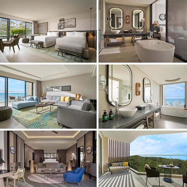 Crowne Plaza Phú Quốc Starbay Resort các hạng phòng view biển