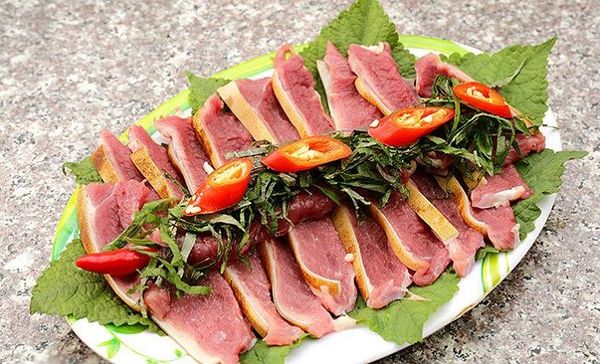 Món thịt dê tại Nhà hàng Dê Ngon An Thới