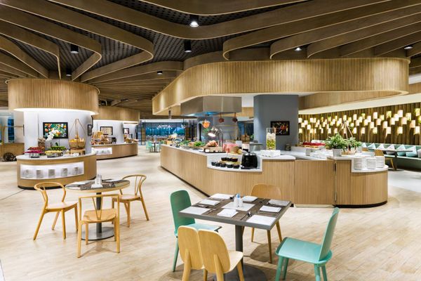 Không gian nhà hàng Mercato tại Premier Residences Phu-Quoc EmeraldBay