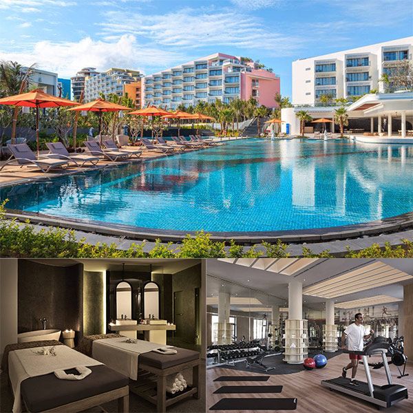 Hồ bơi ngoài trời tại Premier Residences Phu-Quoc EmeraldBay