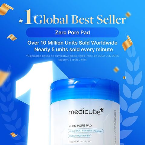 Zero Pad 2.0 Medicube - Toner pad được yêu thích nhất hiện nay