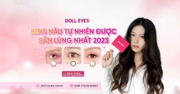Lens Nâu Tự Nhiên -