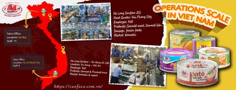 Halong Canfoco – Expanding Operations and Leading the Canned Food Market in Vietnam