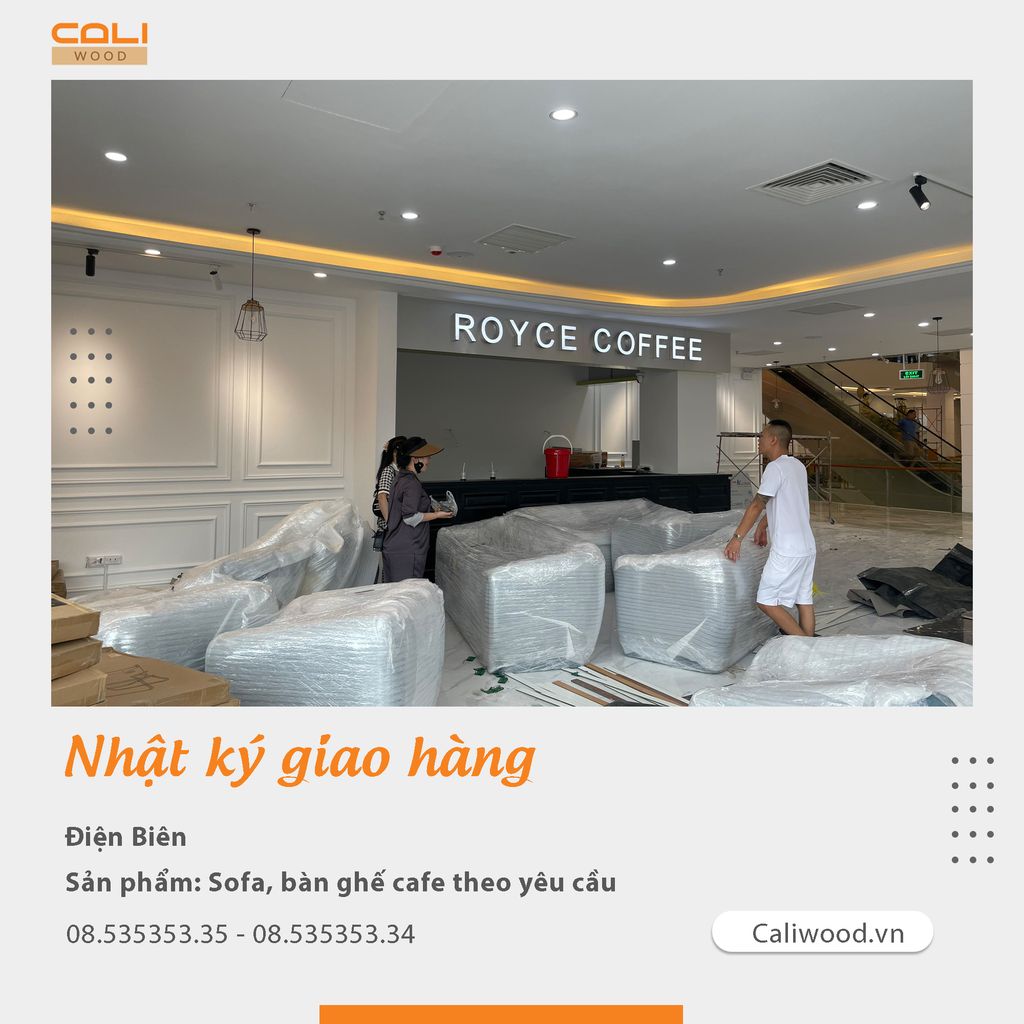 Công trình Royce Coffee Điện Biên