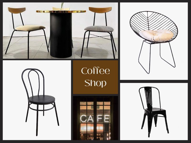 Các mẫu bàn ghế cafe nhà hàng đa dạng, phù hợp