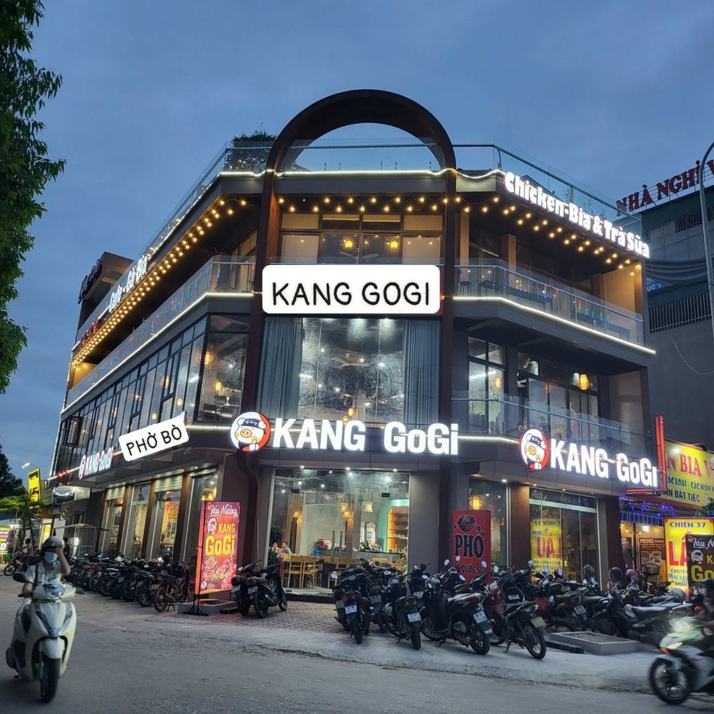 Bàn giao nội thất lẩu nướng Gogi