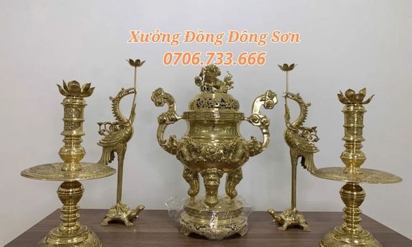 Bộ Ngũ Sự Bằng Đồng Vàng Có Giá Bao Nhiêu? – Xưởng đồng Đông Sơn