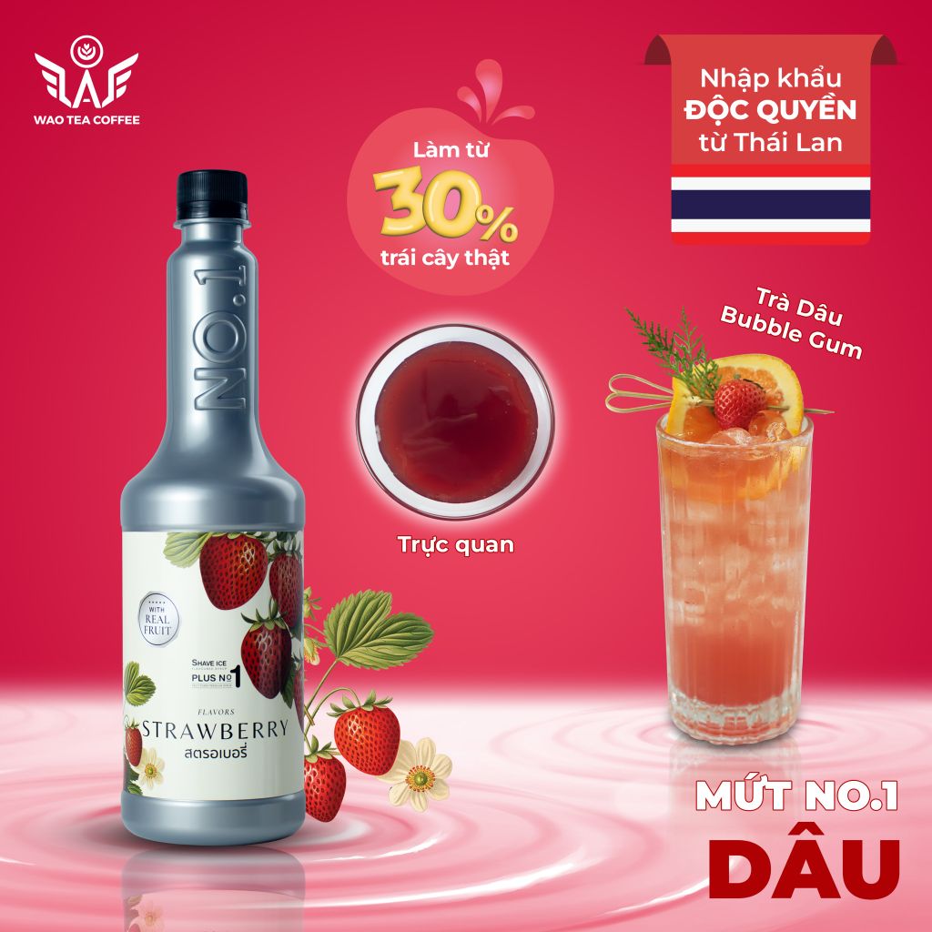 Mứt Trái Cây No.1 Dâu
