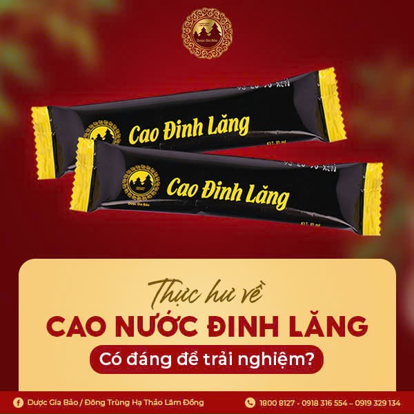 thuc hu ve cao nuoc dinh lang