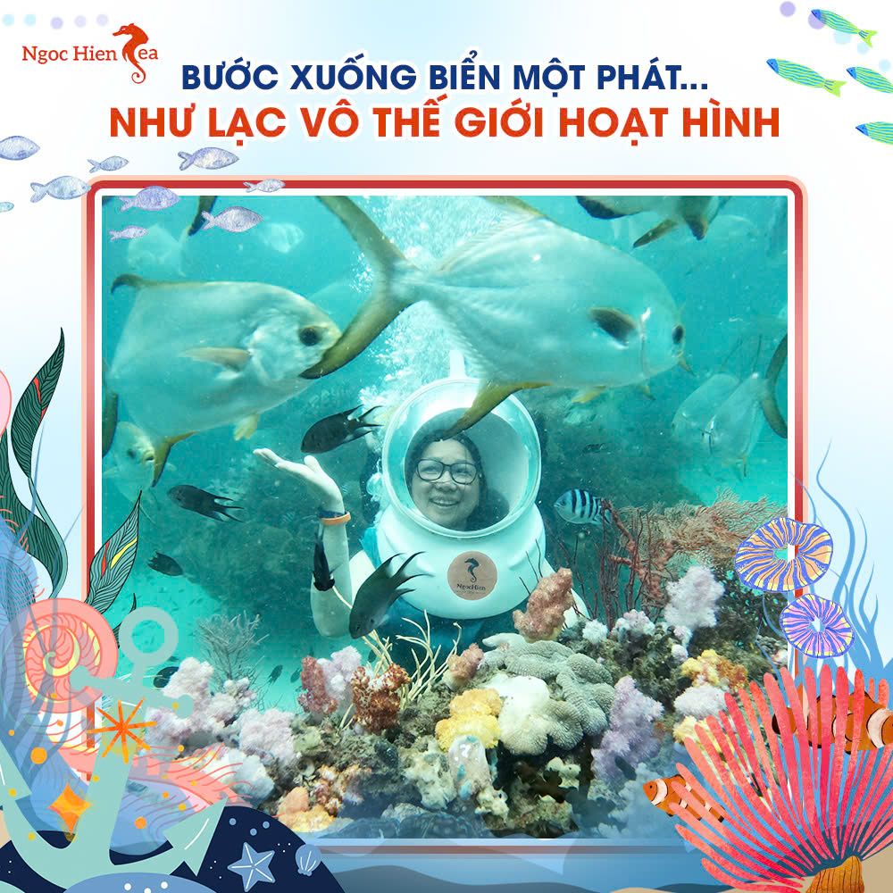 5 Lý Do Nên Chọn Ngoc Hien Sea Cho Tour Đi Bộ Dưới Đáy Biển Phú Quốc