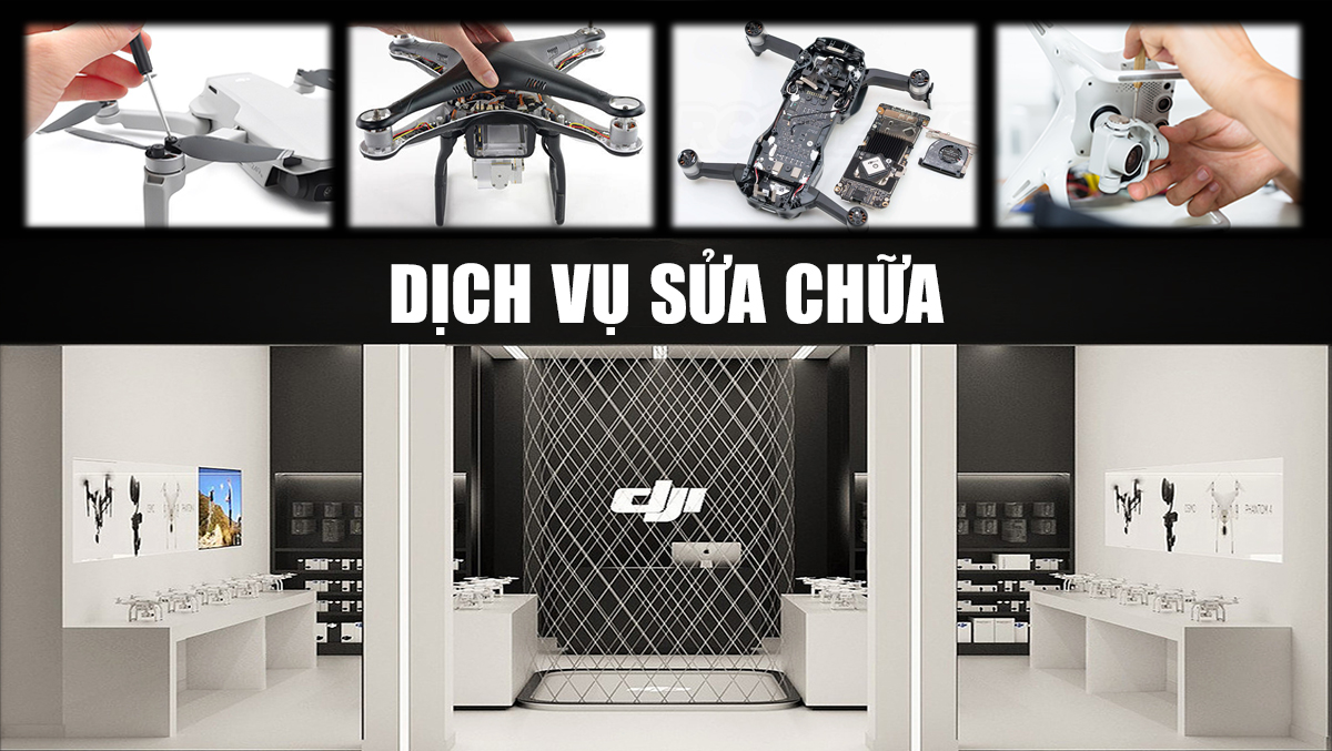 DỊCH VỤ SỬA CHỮA FLYCAM DRONE UY TÍN TẠI VIETNAM