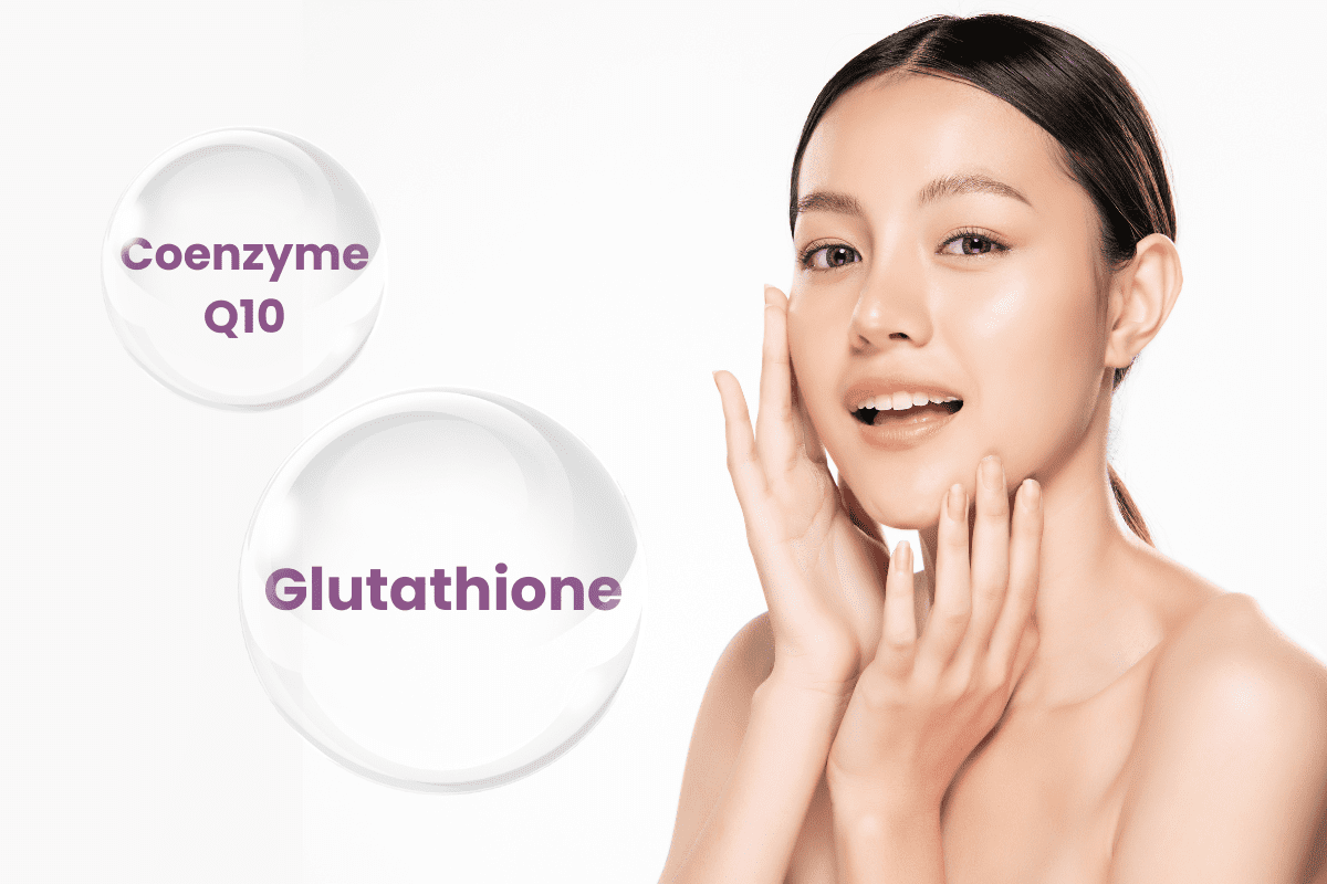 COENZYME Q10 VÀ GLUTATHIONE: LỢI ÍCH KÉP CHO SẮC ĐẸP VÀ SỨC KHỎE TOÀN DIỆN  – Nikko Pharma