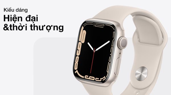 apple watch series 7 gps cấu hình và thiết kế