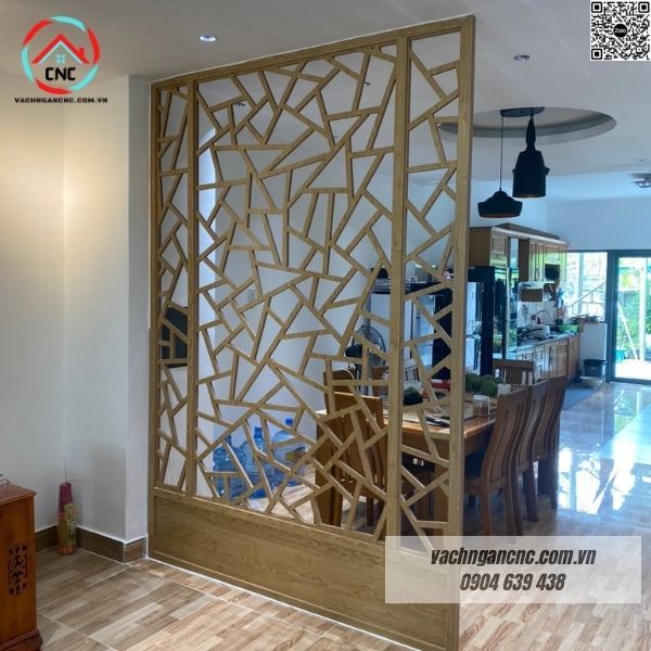 Các mẫu vách ngăn phòng khách cnc đẹp hiện đại cho nhà ống