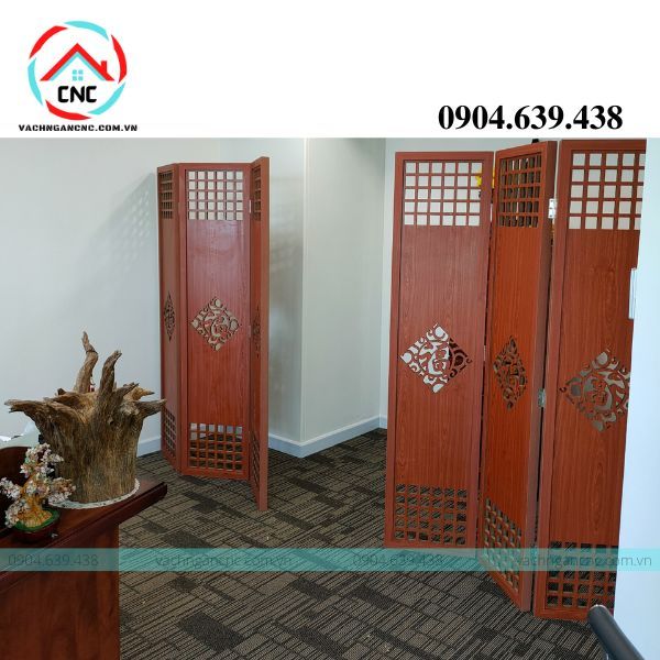 10 Lựa chọn bình phong cnc bằng gỗ đẹp hot 2021