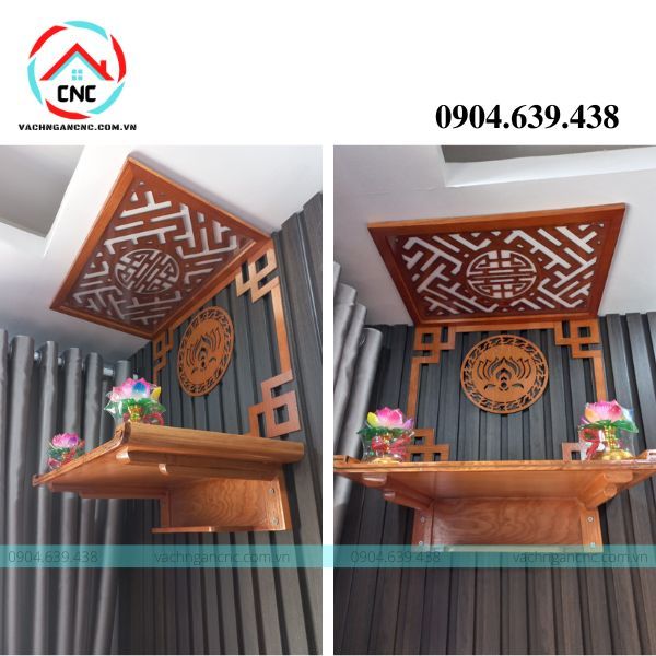 BST 15+ bàn thờ treo tường mẫu đẹp 2022