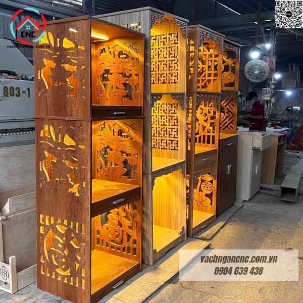 Tủ thờ 3 tầng gỗ công nghiệp hiện đại- giá tốt quận 12
