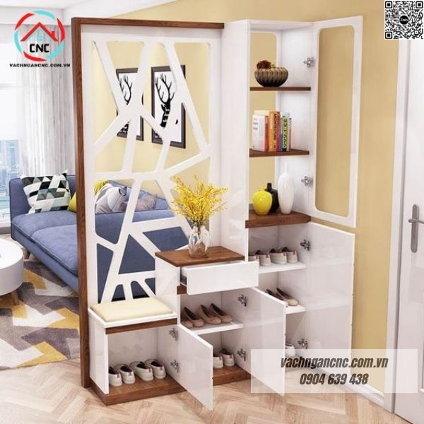 Ứng dụng mẫu vách ngăn phòng khách đẹp cho các khu vực trong nhà