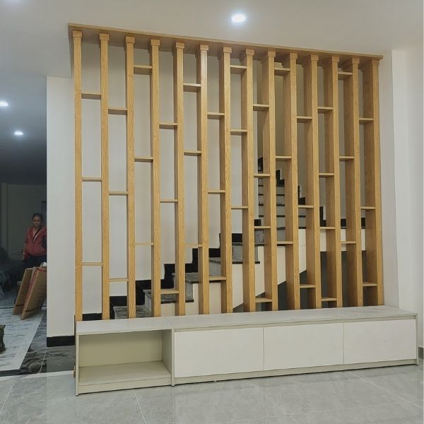 Các mẫu lam gỗ phòng khách đẹp cho nhà phố sang trọng