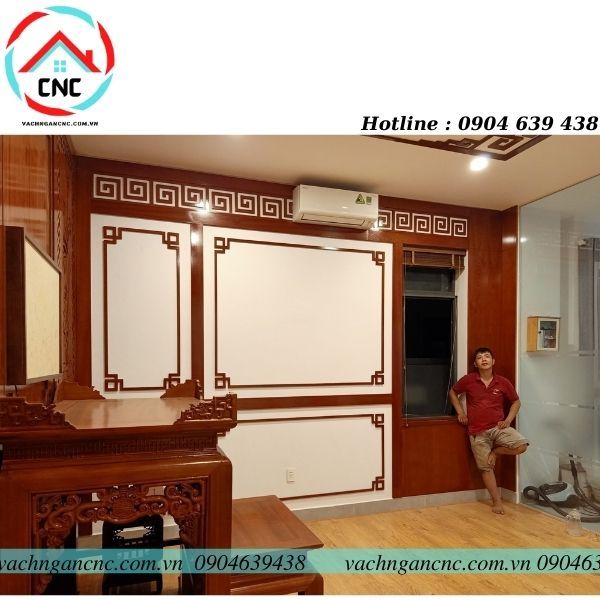 Mẫu Vách Ngăn Phòng Thờ Bàn Thờ Đẹp 2022