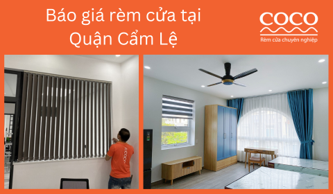 Báo giá rèm cửa Cẩm Lệ Đà Nẵng
