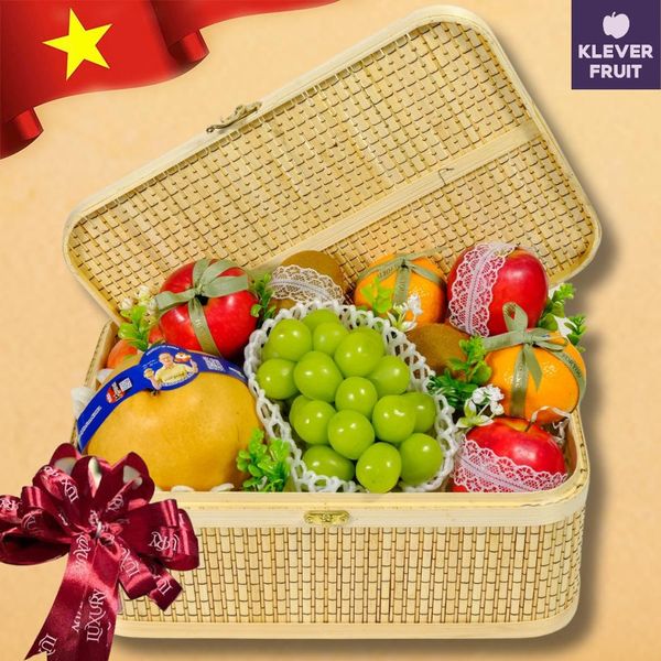 Lẵng Quà Mừng Quốc Khánh 2/9 Vững Vàng Tại Klever Fruit