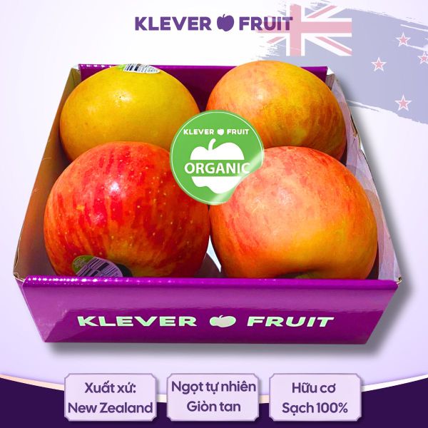 Táo Fuji Organic New Zealand – Ngọt Ngào, Tốt Cho Sức Khỏe
