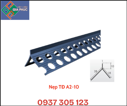 NẸP TẠO GÓC A2 - 10 (18*28*10MM) - NẸP TRÁT GÓC TƯỜNG