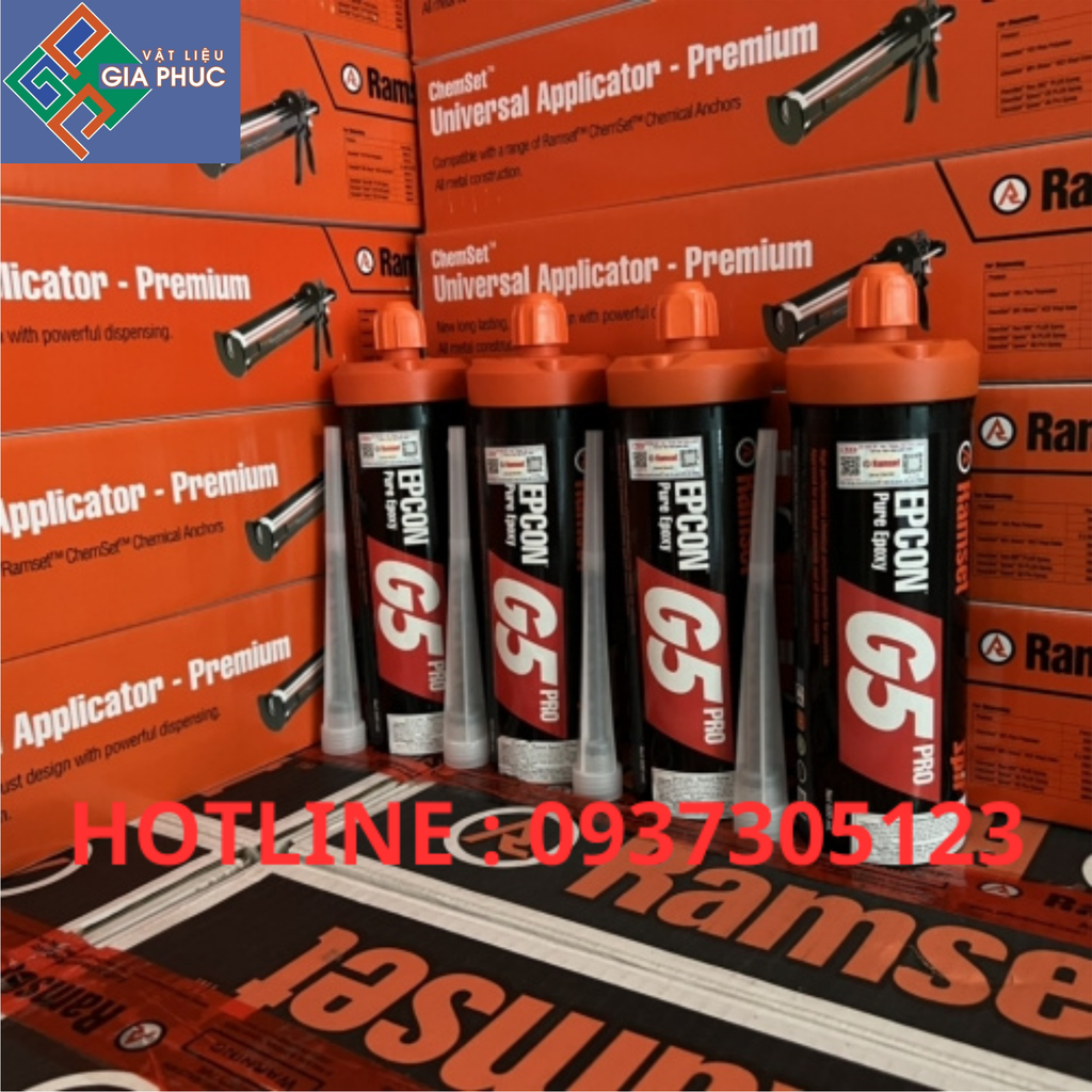 ỨNG DỤNG, ƯU ĐIỂM VÀ HƯỚNG DẪN THI CÔNG RAMSET G5