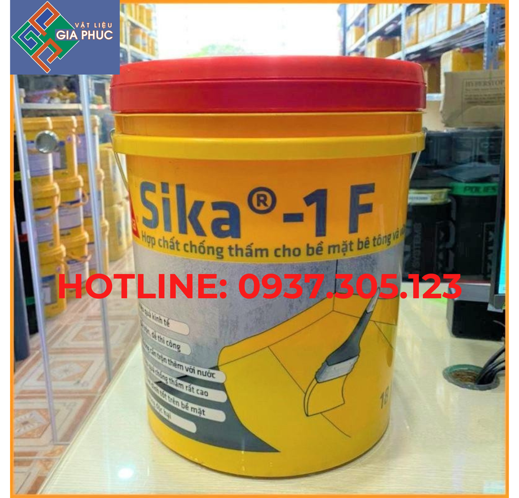 Ứng dụng, đặc điểm và hướng dẫn thi công Sika-1F