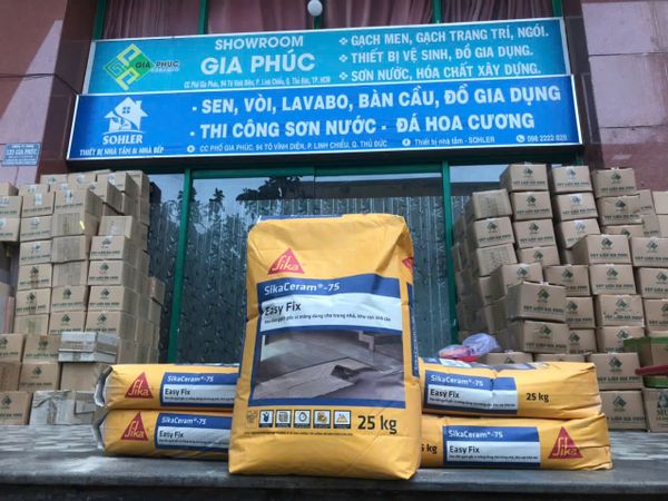 KEO DÁN GẠCH KHỔ 60*60-SikaCeram -75 Easy Fix