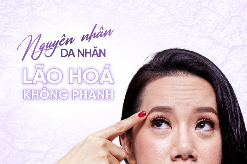 Nguyên nhân da nhăn - lão hóa không phanh
