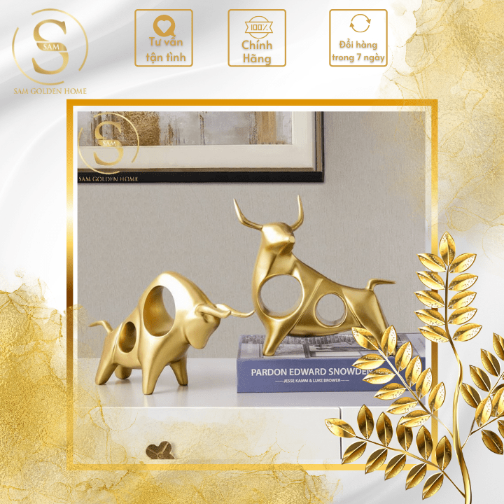 Tổng Hợp 100+ Món Đồ Trang Trí Phòng Khách Vàng Gold Sang Trọng Bậc Nhất