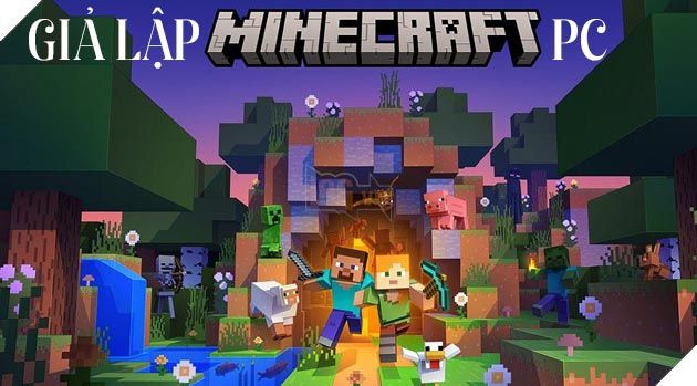 Cách tải Minecraft trên PC giả lập