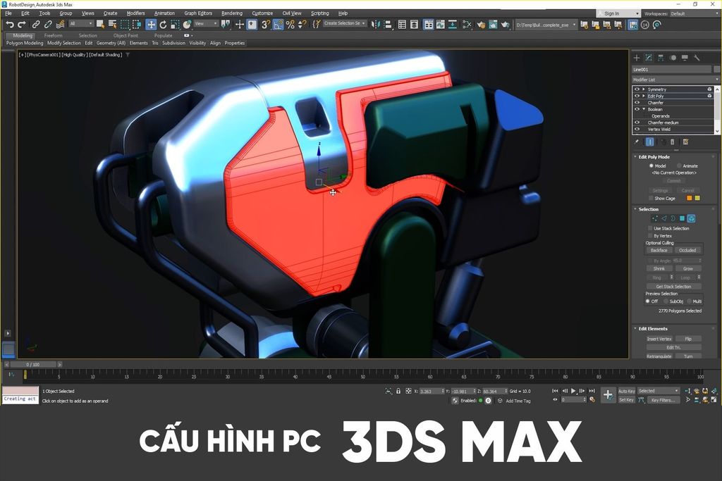 Top Cấu Hình PC Chạy 3ds Max Mượt Nhất 2025