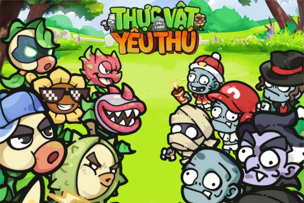 Thực vật đại chiến yêu thú - Phiên bản Plants vs Zombies 2 online
