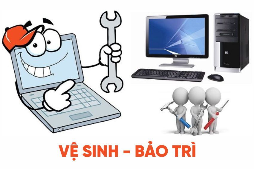 Hướng dẫn vệ sinh, bảo trì PC văn phòng đúng cách