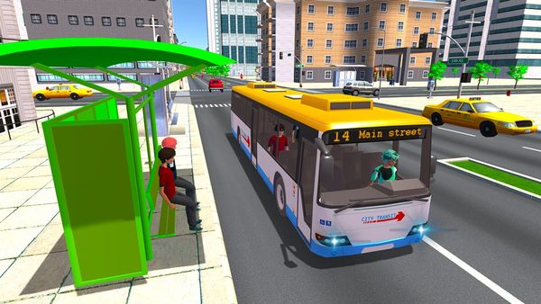 Game giả lập lái xe City Bus Simulator