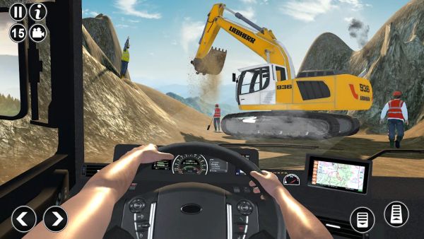 Game giả lập lái xe Construction Simulator