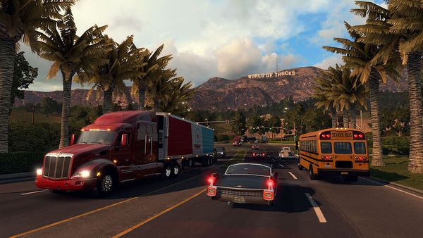 Game giả lập lái xe American Truck Simulator