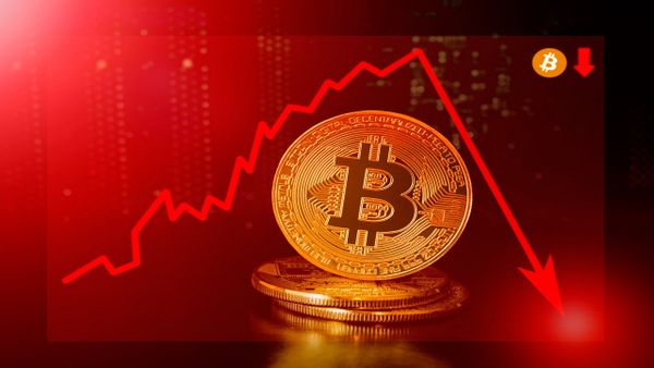 giá bitcoin giảm sâu